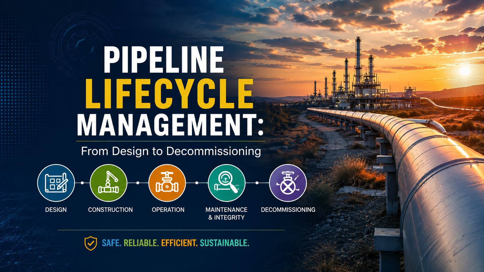 Pipeline Lifecycle Management: From Design to Decommissioning